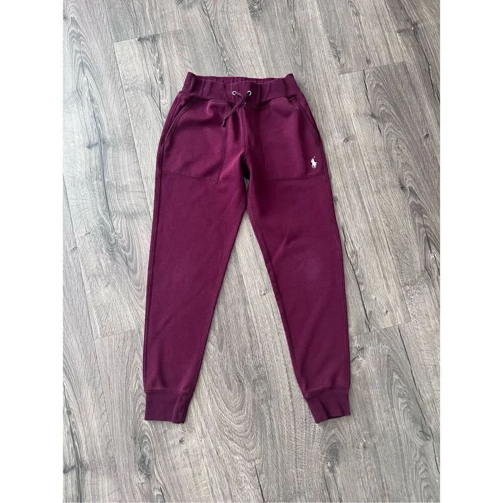 Polo Ralph Lauren Tech Athletic Jogger 'Harvard Wine' size XS